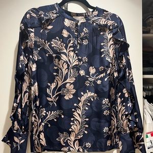 Jcrew Floral Blouse